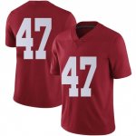 NCAA Men's Alabama Crimson Tide #47 Byron Young Stitched College Nike Authentic No Name Crimson Football Jersey QW17L45UQ